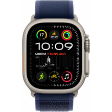Apple Watch Ultra 2 (2024) 49mm Natural Titanium / Blue Trail Loop - S / M Apple Watch Ultra 2 (2024) 49mm Natural Titanium / Blue Trail Loop - S / M