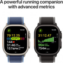 Apple Watch Ultra 3 49mm Black Titanium / Black / Charcoal Trail Loop - S / M Apple Watch Ultra 3 49mm Black Titanium / Black / Charcoal Trail Loop - S / M
