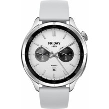 „Xiaomi Watch S4“ 47 mm sidabrinis