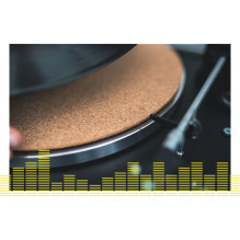 Audio Anatomy VINYL-SLIPMAT CORK AND NITRILE RUBBER MIX Audio Anatomy VINYL-SLIPMAT CORK AND NITRILE RUBBER MIX