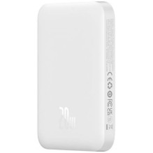 Baseus Magnetic Mini Air 6000mAh 20W MagSafe White Baseus Magnetic Mini Air 6000mAh 20W MagSafe White