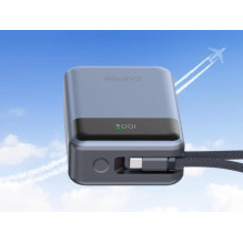 CANYON power bank OnPower 600 built-in cable 20000 mAh PD65W Dark Grey