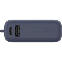 „Xiaomi“ 10000 mAh integruotas USB-C laidas, 33W, ledo mėlynas