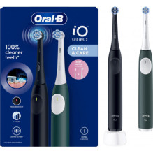 Oral-B iO2 Duo juodas / žalias