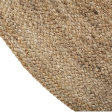 Kilimas Atmosphera Jute 181000, smėlio ruda, D120 cm