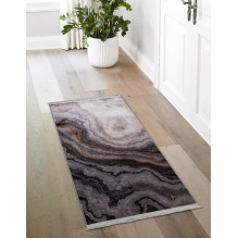 Kilimas Splendid AGAT Printed, pilkas, 140 cm x 80 cm