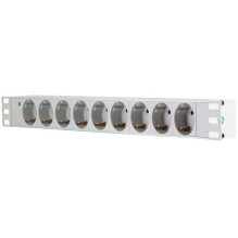 9er Steckdosenleiste 19" PDU LogiLink Hellgrau 9er Steckdosenleiste 19" PDU LogiLink Hellgrau