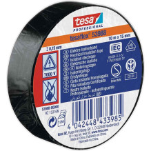 Insulating tape TESA (black) 10m x 15mm 53988-00005-00