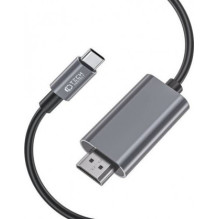 „Tech-Protect UltraBoost“ USB-C į HDMI 4K 60Hz 2m juodas