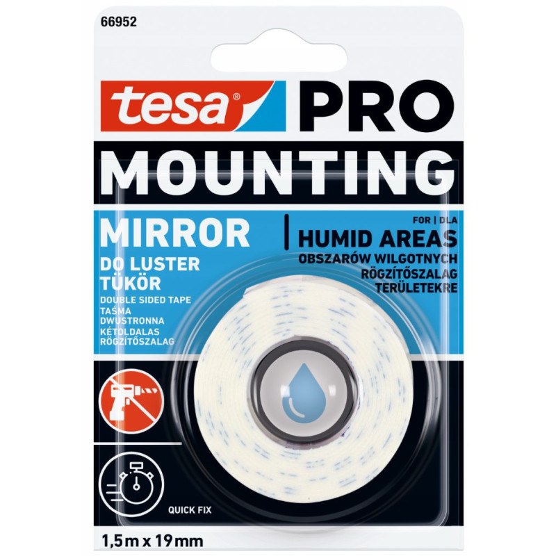 Double-sided adhesive tape Tesa 66952-000060-00 1.5mx 19mm