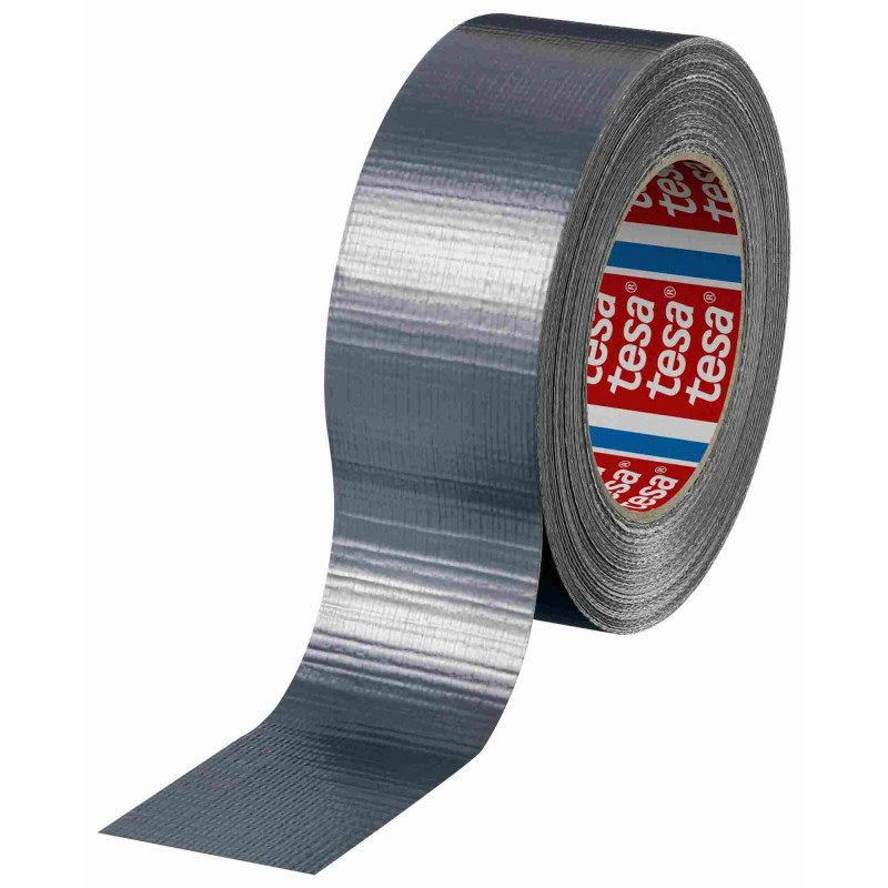 Fabric tape TESA STANDART (gray) 25m x 50mm 74613-00002-15