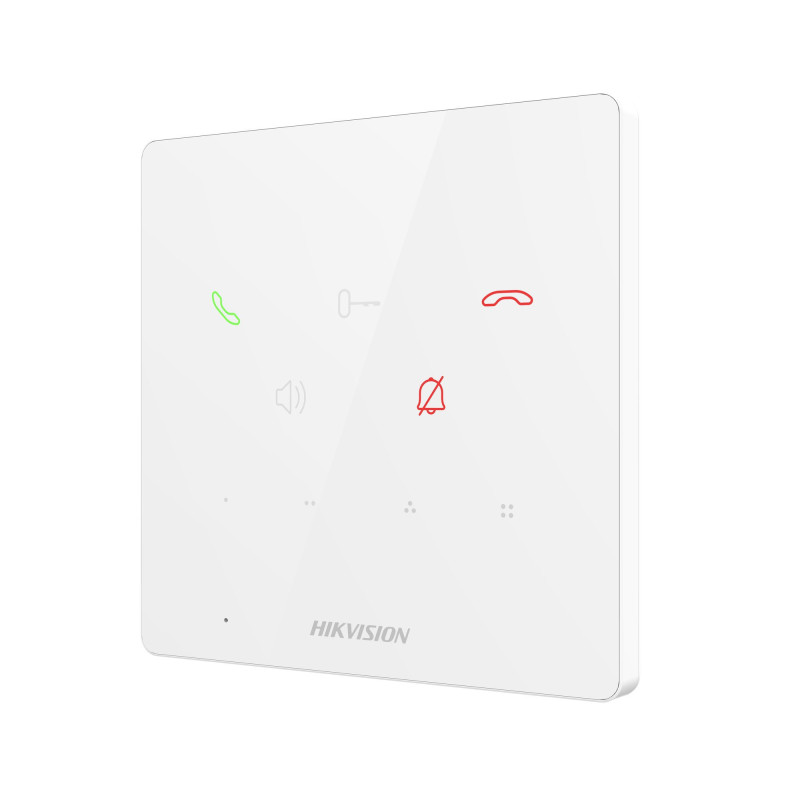 Doorphone indoor station, without screen, Hikvision DS-KH6000-E1 (WHITE)
