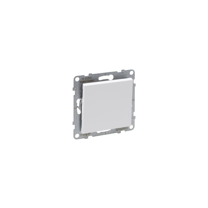 1st class white cross switch Suno Legrand 721107