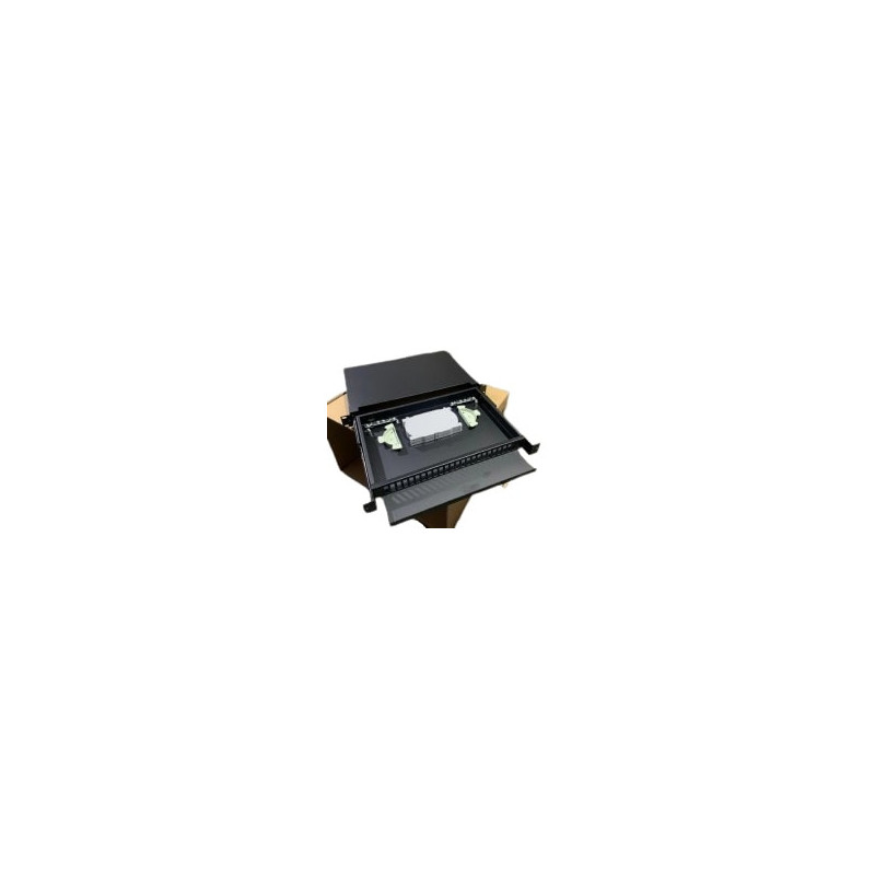 Optical patch panel 19" 1U LK-ODF-002 (24xSC simplex, with cassette, thermofits)