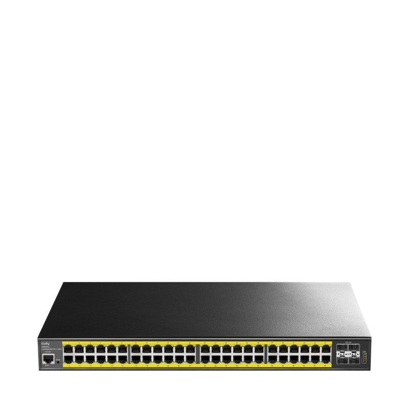 48 prievadų komutatorius CUDY GS2048PS4-720W (Valdomas, PoE)