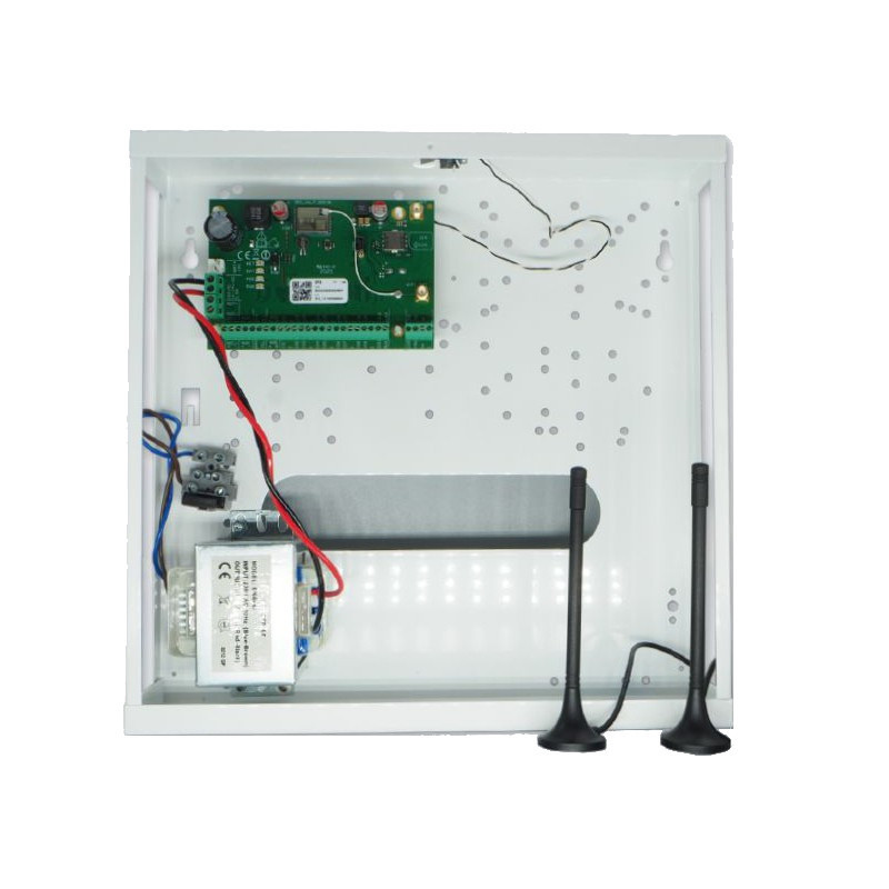 Trikdis FLEXi SP3 4G / WIFI security control panel with housing and transformer