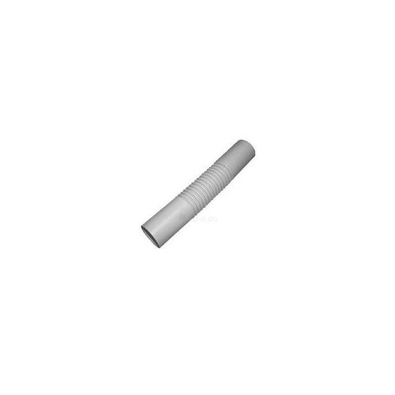 Pipe U-16mm flexible connector, grey (400)