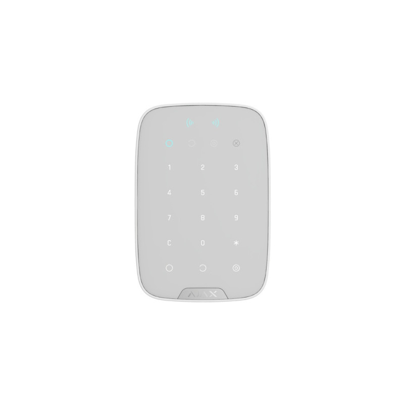 Belaidė klaviatūra Ajax Keypad Plus 38253.83.WH1 (balta)