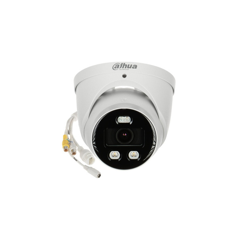 IP camera Dahua Dome IPC-HDW3849H-AS-PV-0280B-PRO (White, 8MP, 2.8mm 109°, IR LED 30m, IP67)