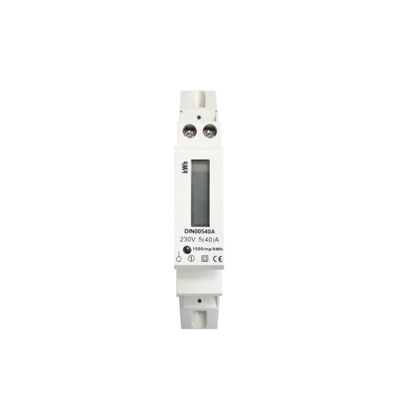 Electricity meter DIN00540A (1 Phase, 40A)
