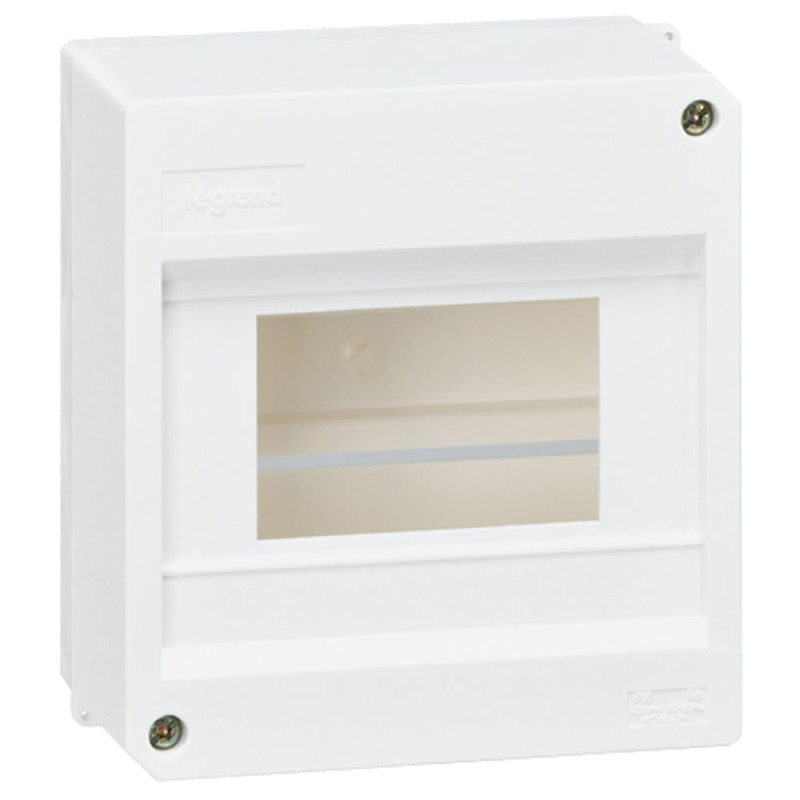 Plastikinis virštinkinis skydelis 6 mod. Legrand 001358 (be durelių)