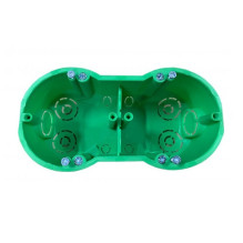 2-place plasterboard box...