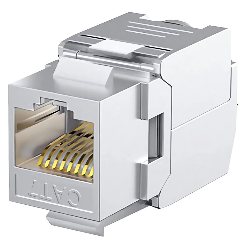 Modular jack RJ45 FTP Cat6A LK-KJ-158 (23-26 AWG, 250 MHz, 110 / Krone, 568A / B)