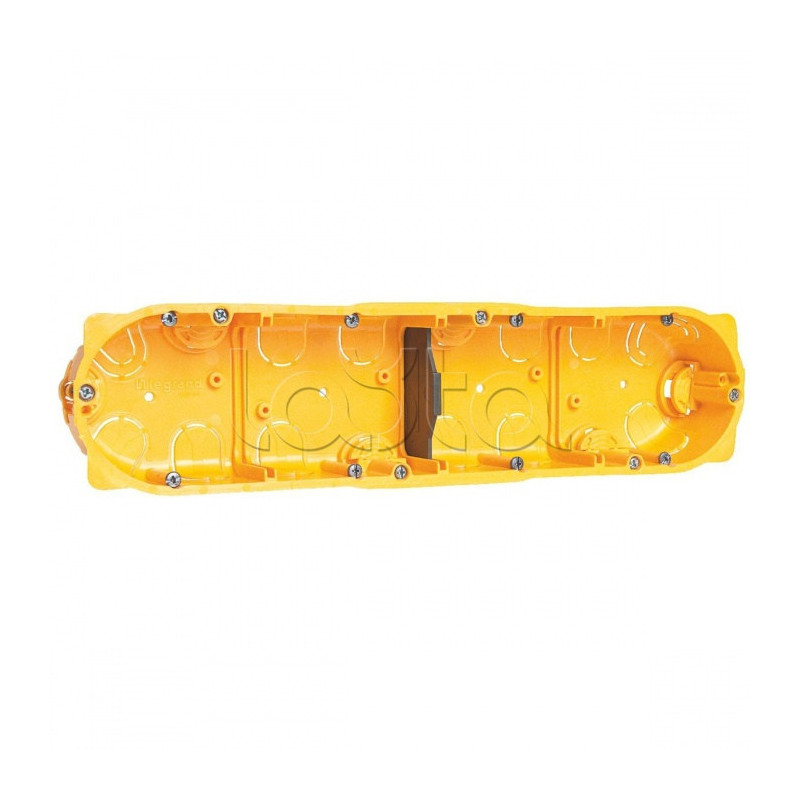 4 vietų dėžutė į gipsą Legrand 080054 (40mm)