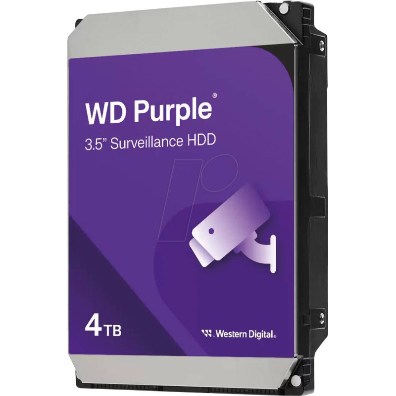 Kietasis diskas Hikvision WD Purple WD44PURZ (4TB, 3.5", skirta DVR / NVR)