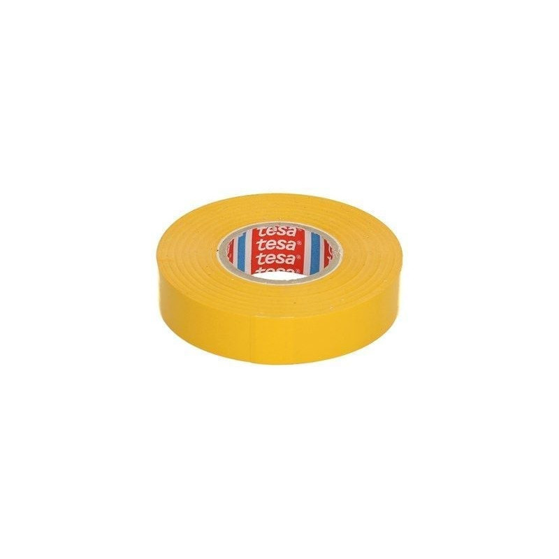 Insulating tape TESA PREMIUM (yellow) 33m x 19mm 04163-00003-07