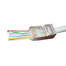 RJ45 plug (plug-in, FTP, CAT6)