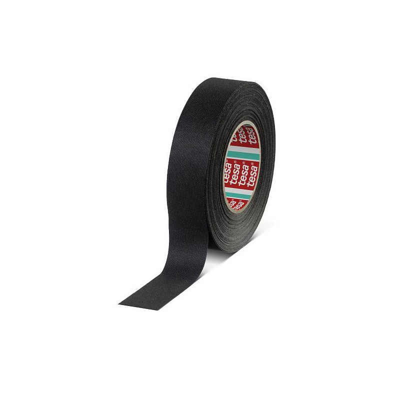 Insulating PET tape TESA (black) 25m x 19mm 51025-00002-10
