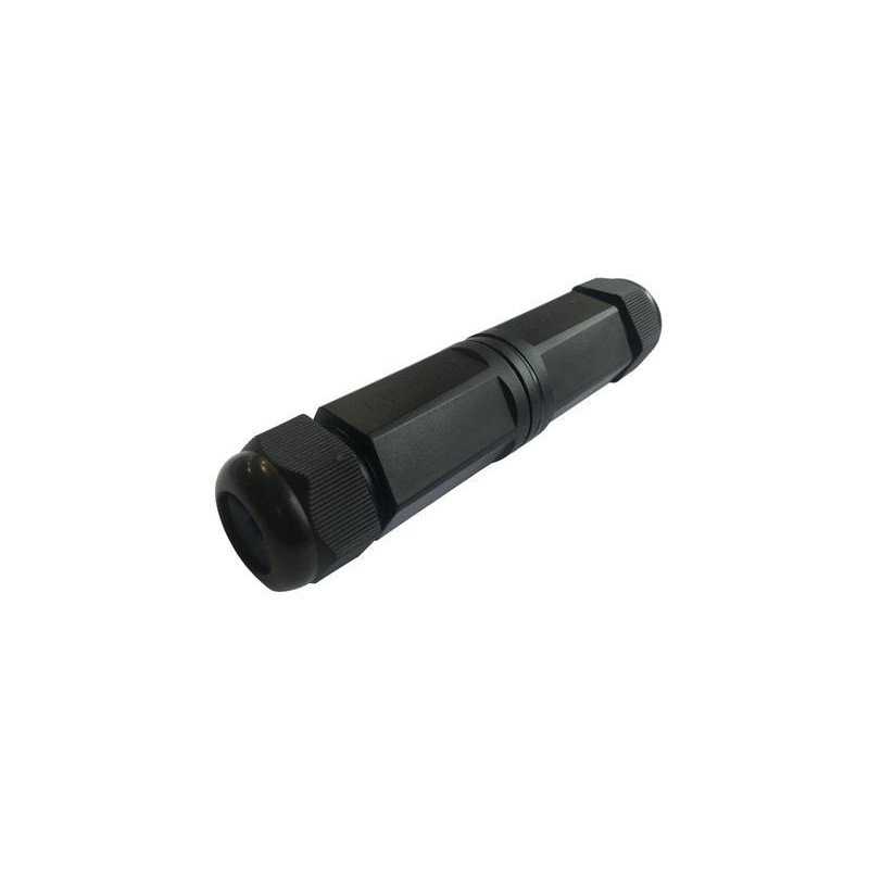 Hermetic connection for FTP CAT 6 cable RJ45-RJ45 IP67 135x30x30