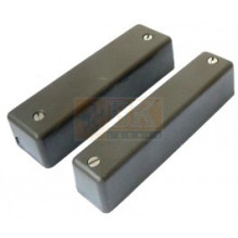 Magnetic contact (brown) is...