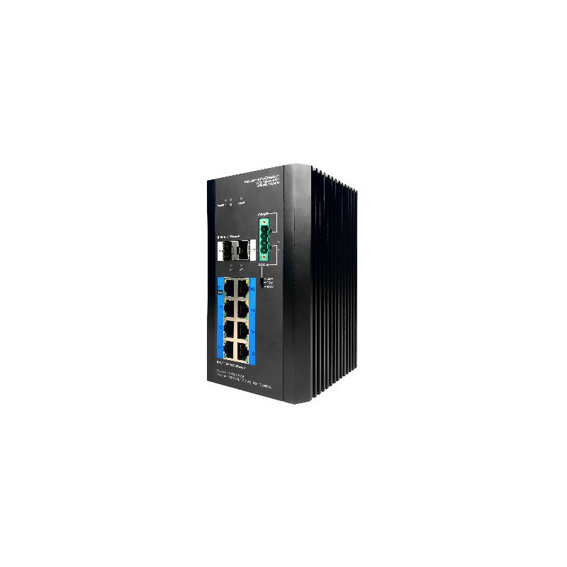 Utepo 10 prievadų komutatorius UTP7310S-PSD su PoE ir 2.5GBASE-X SFP (PRAM.BE MAIT.)