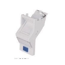 Kampinis adapteris RJ45 keystone lizdui (25x50mm)