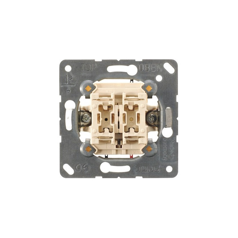 Class 1 push button mechanism for blinds JUNG 539VU (10A / 250V)