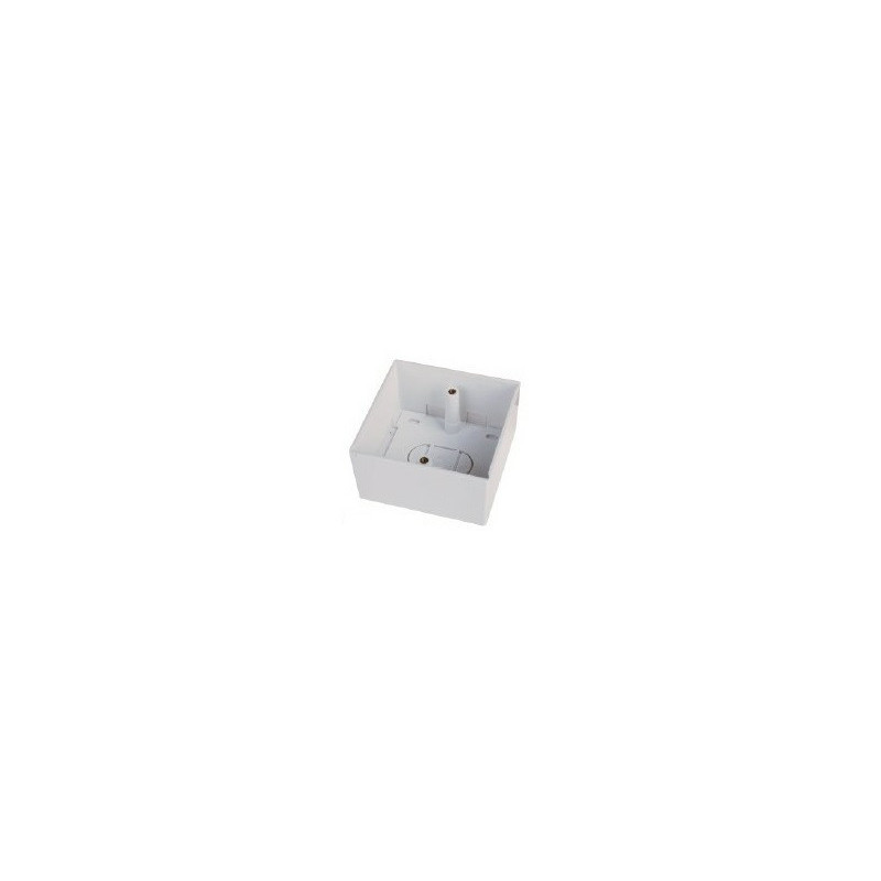 Surface distribution box for RJ45 keystone jacks 86x86x45mm