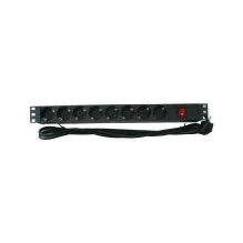 Power panel 19'' 9X220V...