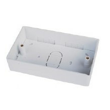 Surface distribution box for RJ45 keystone jacks 146x86x32mm