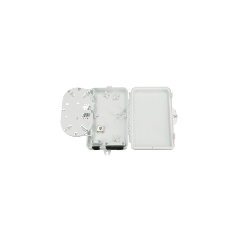 Hermetic optical FTTx wall box (2xSC/LC, IP65, 167x102x31 mm)