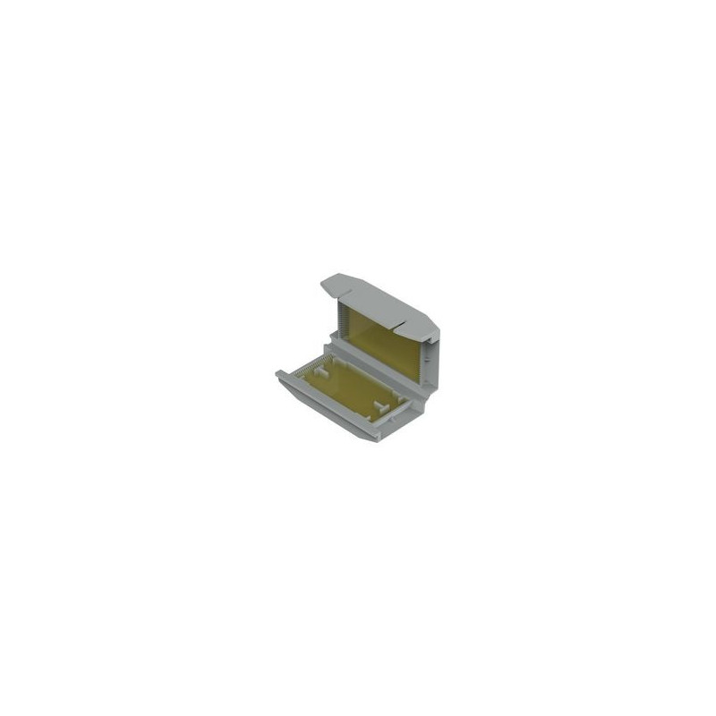 Gel junction box Wago 207-1373 (IPX8, 41.7x17.8x56.9 mm, gray)