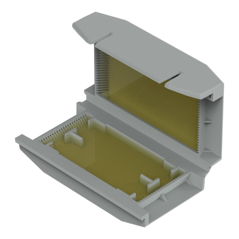 Gel junction box Wago 207-1372 (IPX8, 32.7x17.8x56.9 mm, gray)
