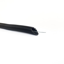 Corrugated pipe with wire...
