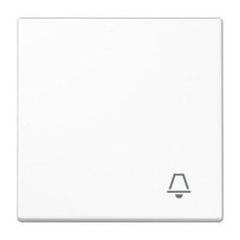 1st class finish with bell symbol JUNG LS990 LS990KWW (white)