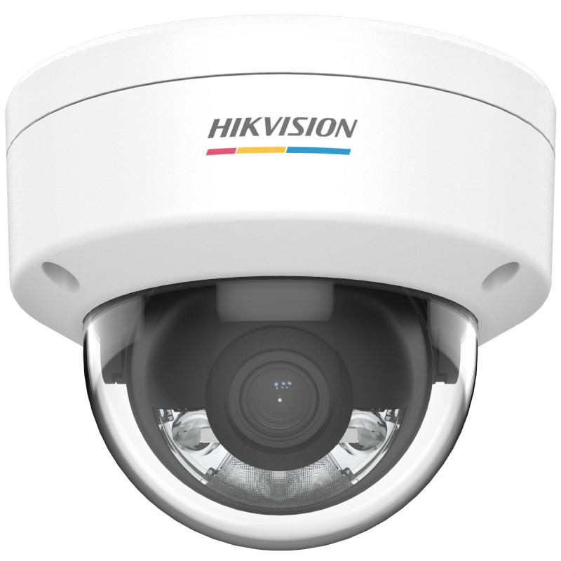 Hikvision dome DS-2CD1147G2-LUF F2.8 (white, 4 MP, 30 m. LED, ColorVu)