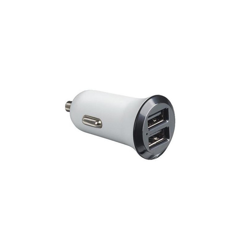 Įkrovimo lizdas automobiliui USB Legrand 050682 (baltas, 12V 2.1A)