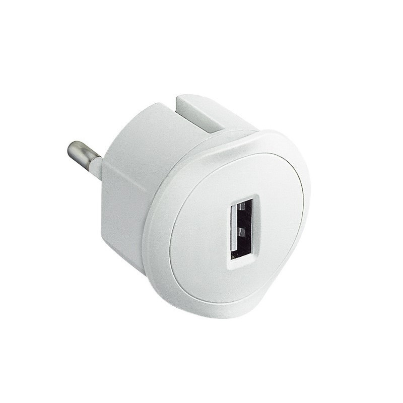 Įkrovimo lizdas USB Legrand 050680 (baltas, 5V 1.5A)