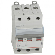 Kirtiklis MCB RX3 Legrand 406461 (63A, 3P, 230V, 6kA)