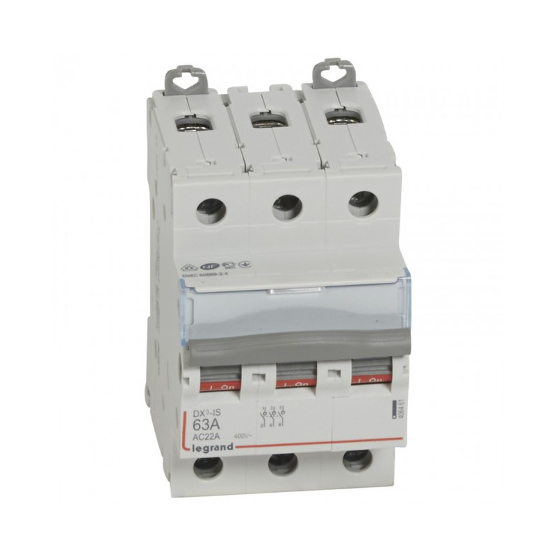Kirtiklis MCB RX3 Legrand 406461 (63A, 3P, 230V, 6kA)